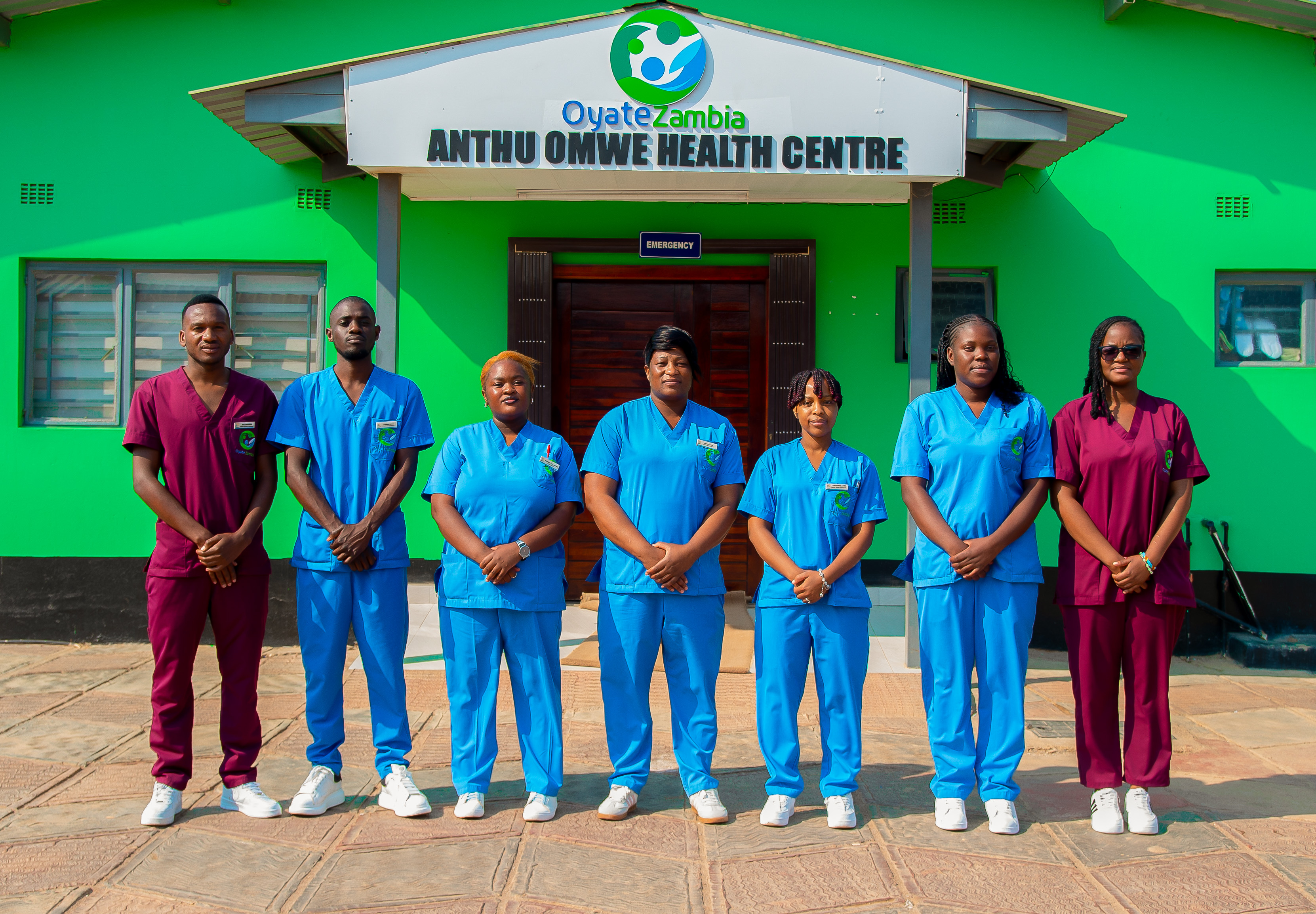 Front Desk at Anthu Omwe Health Center