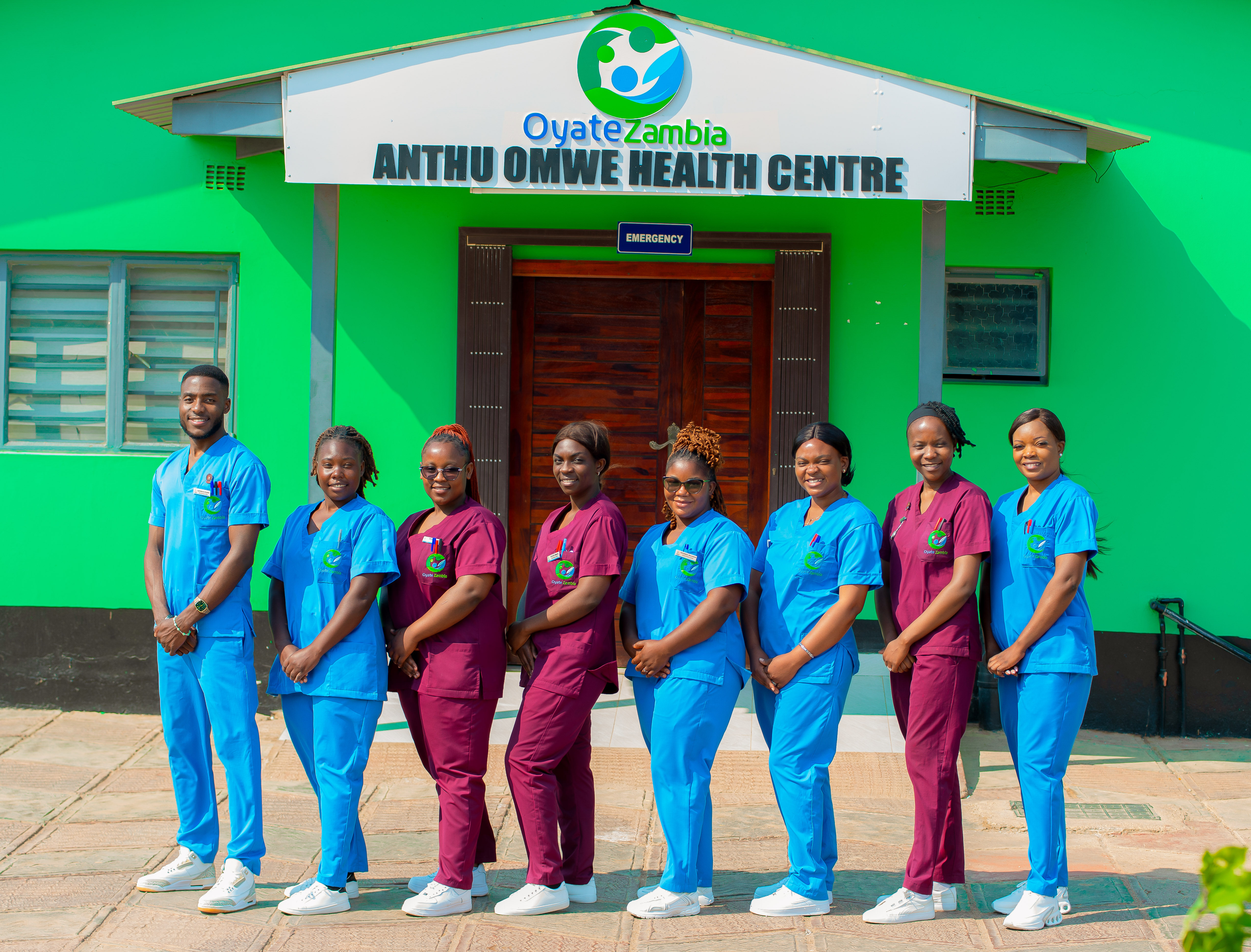 Nurses at Anthu Omwe Health Center