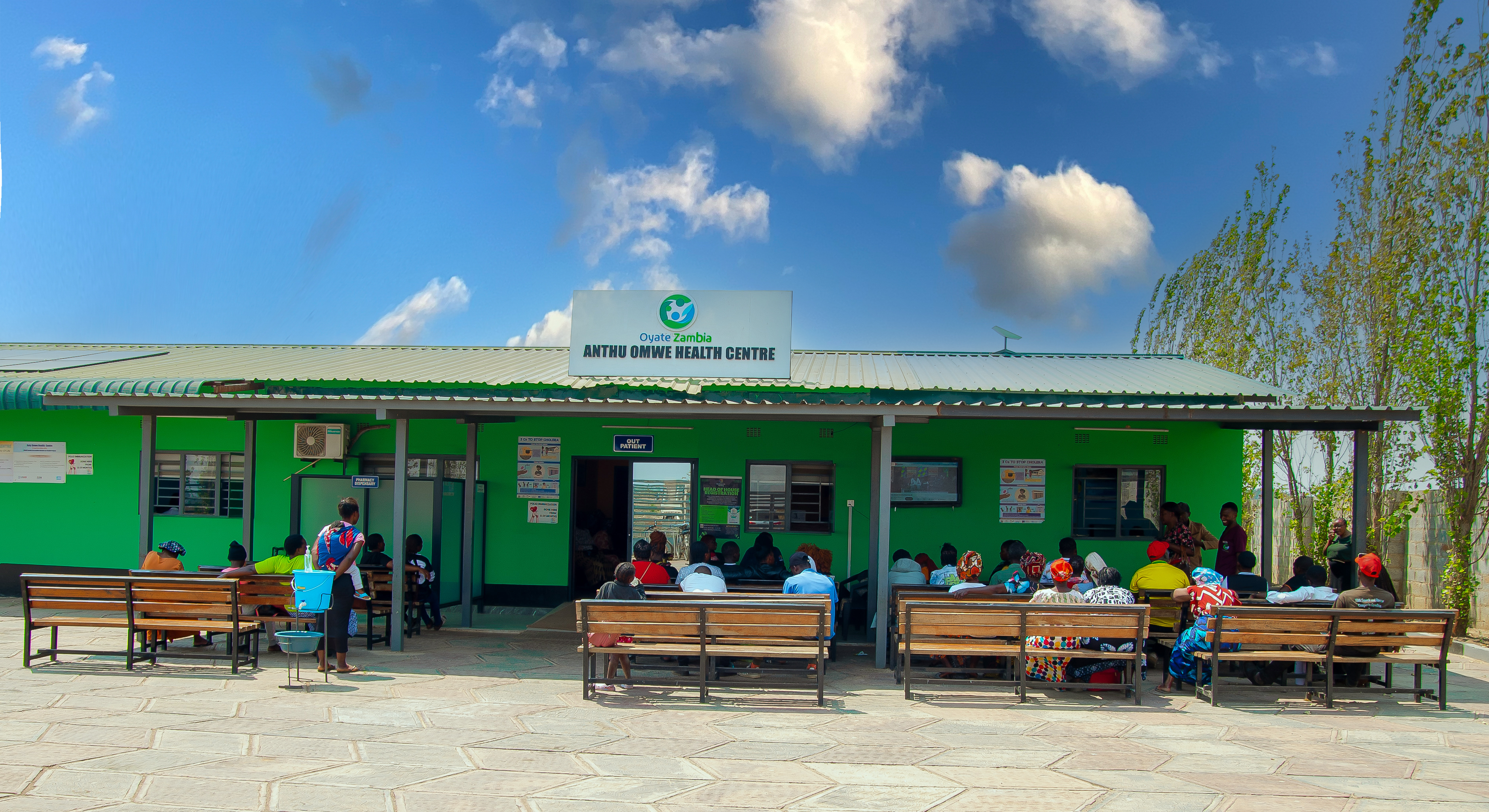Oyate Zambia at Anthu Omwe Health Center